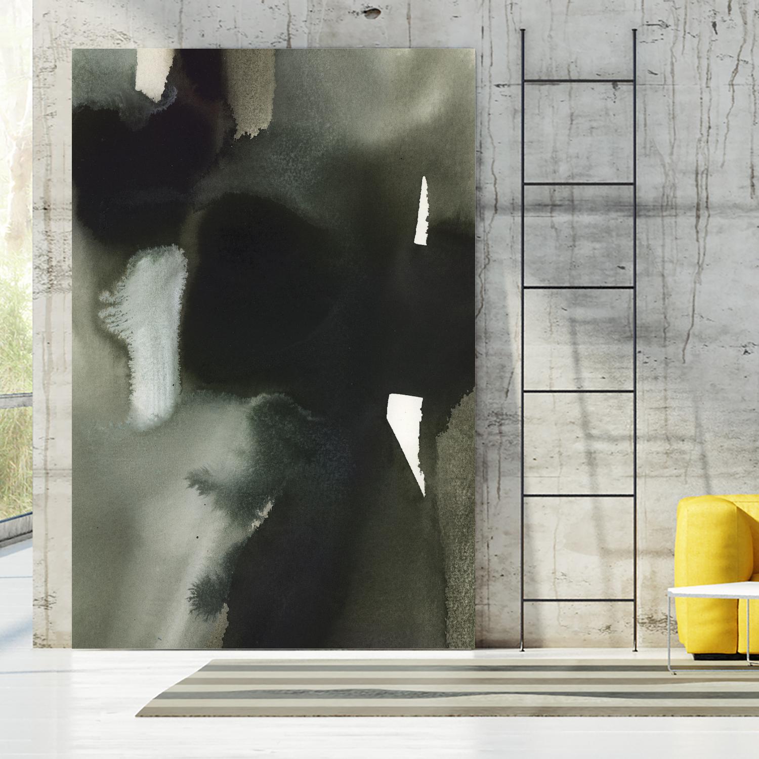 Midnight Abstract I by Bianka Guna on GIANT ART - white abstract