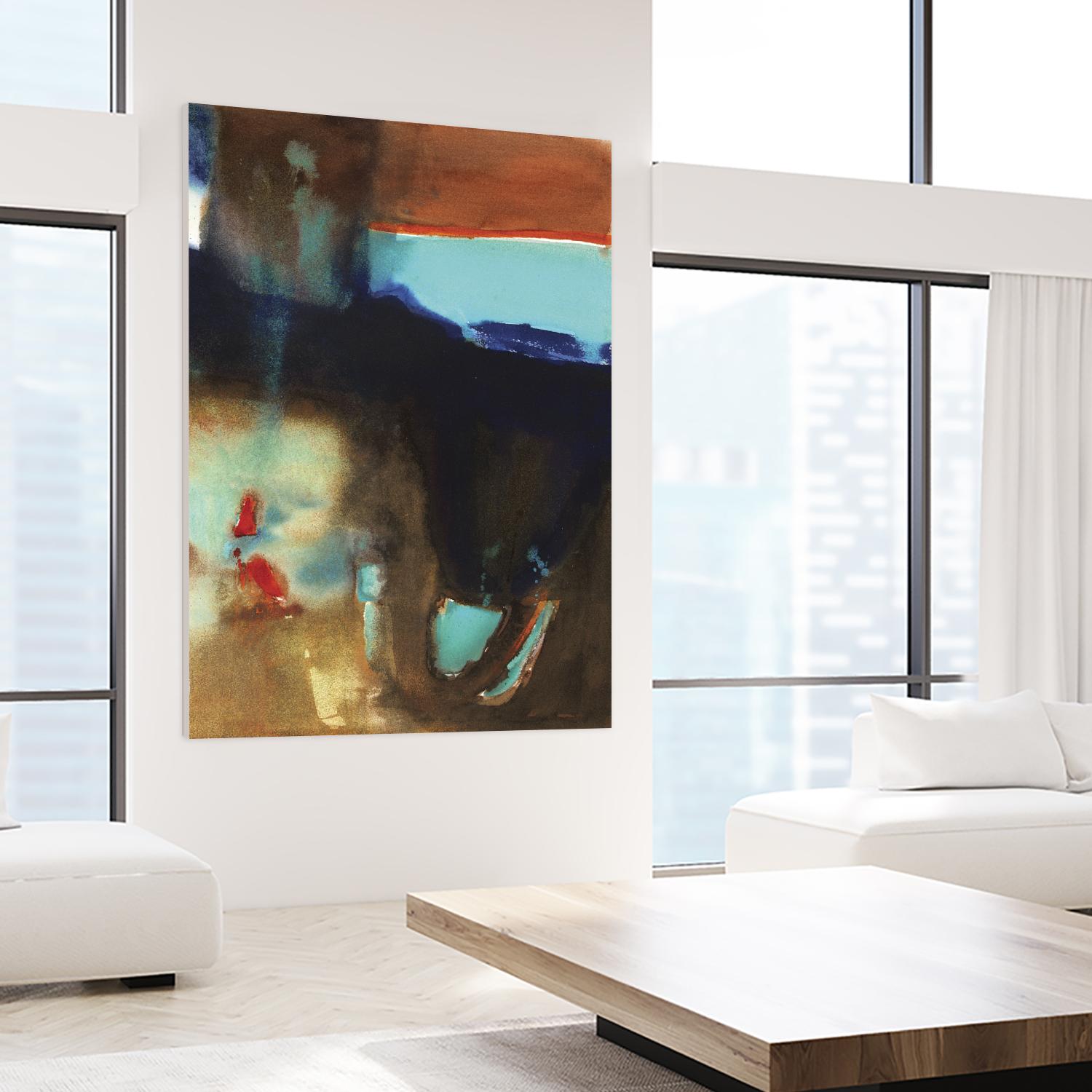 Transforming Light by Bianka Guna on GIANT ART - brown abstract