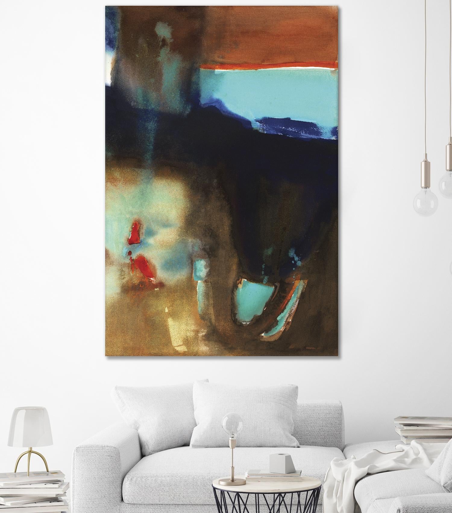 Transforming Light by Bianka Guna on GIANT ART - brown abstract