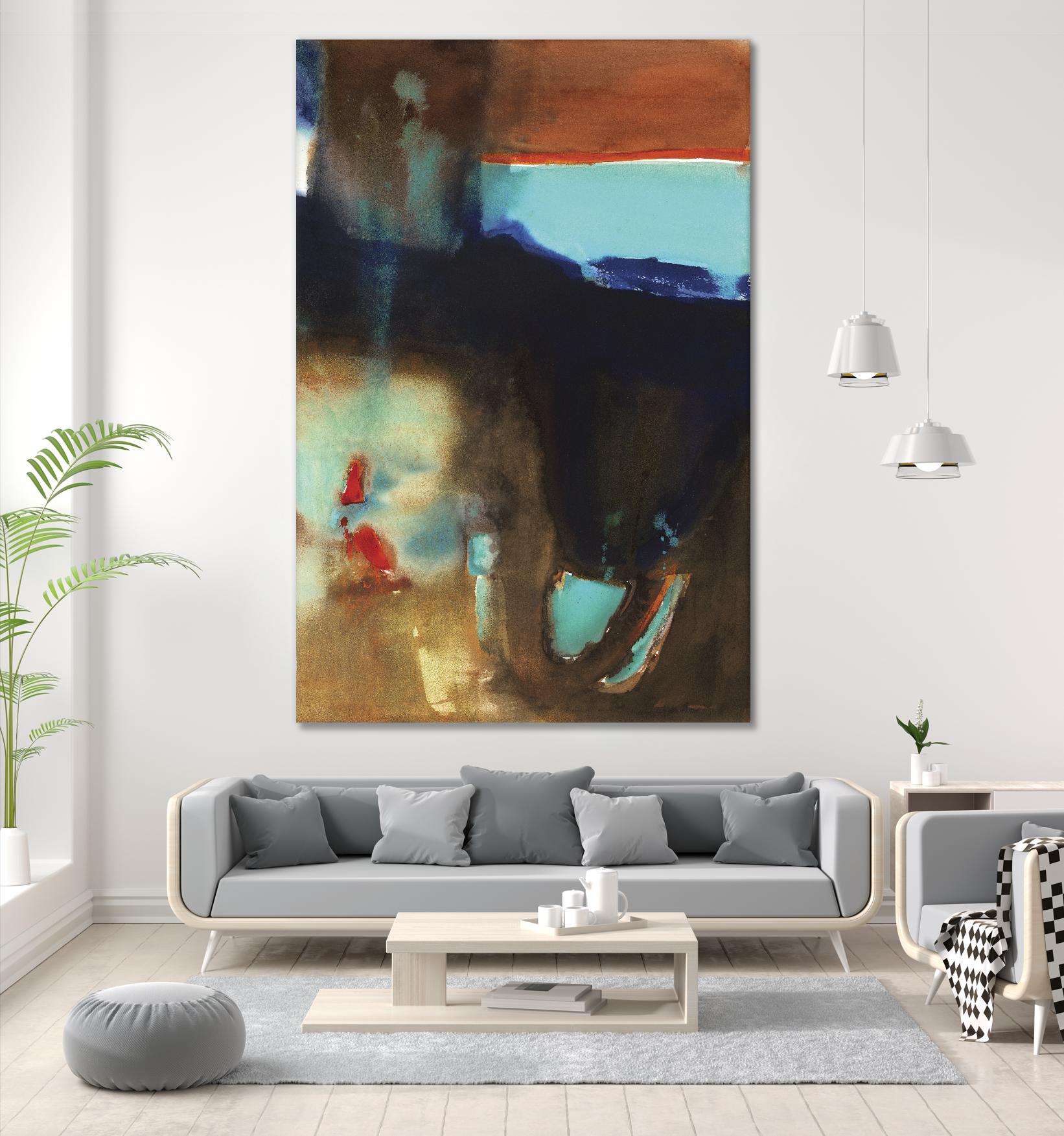 Transforming Light by Bianka Guna on GIANT ART - brown abstract