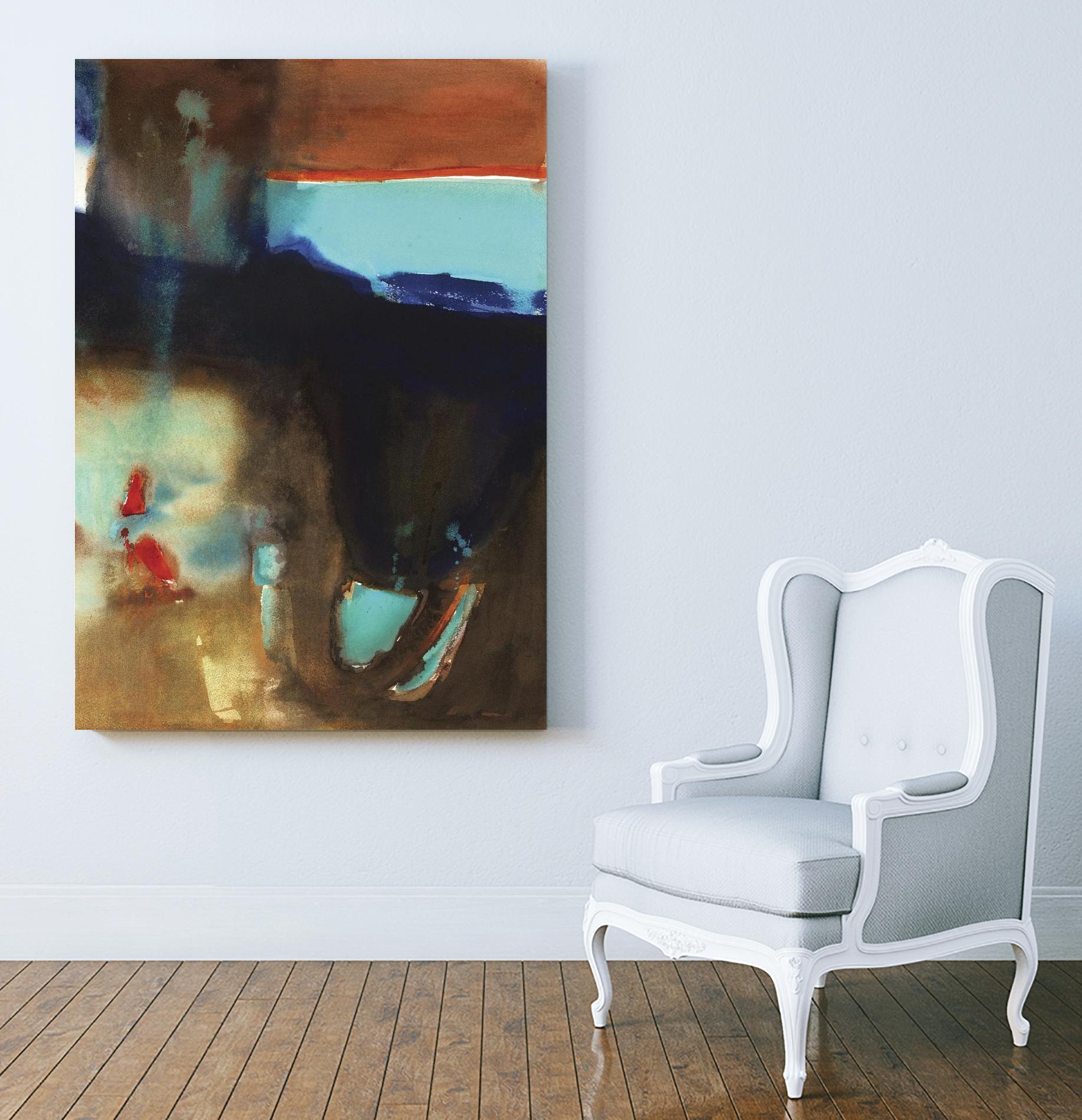 Transforming Light by Bianka Guna on GIANT ART - brown abstract