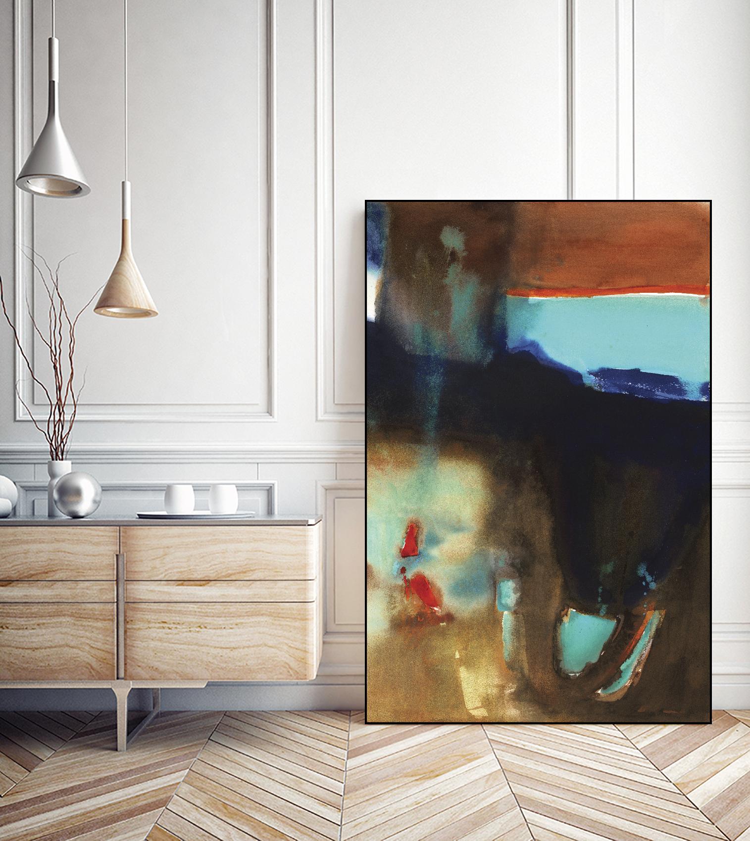 Transforming Light by Bianka Guna on GIANT ART - brown abstract