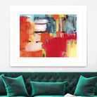 City in Color by Bianka Guna on GIANT ART - orange abstract