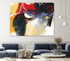 Drama I by Bianka Guna on GIANT ART - red abstract
