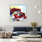 Kaleidoscopic Days II by Bianka Guna on GIANT ART - white abstract