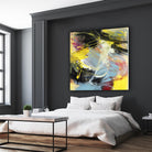 Storms in the Night by Bianka Guna on GIANT ART - black abstract