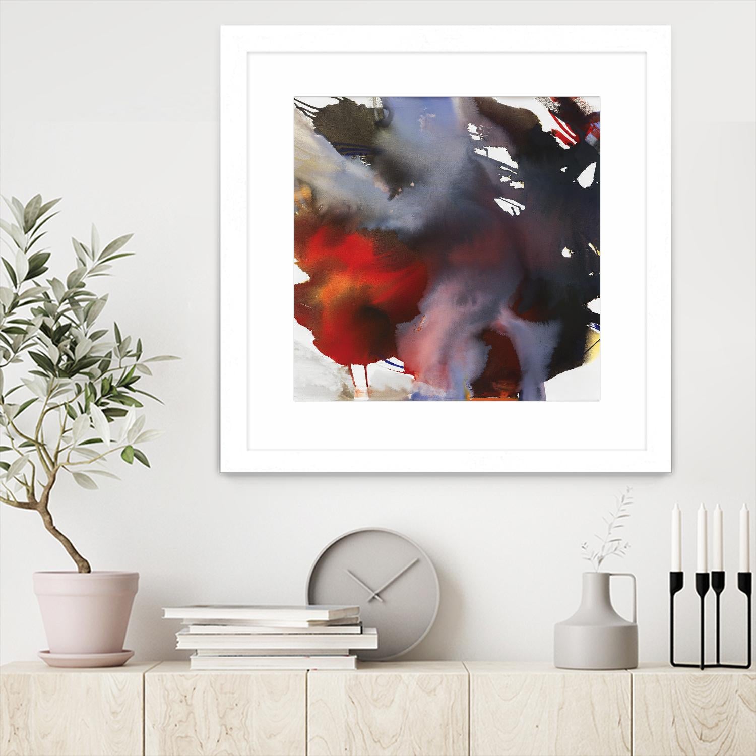 Spring Awakening by Bianka Guna on GIANT ART - red abstract