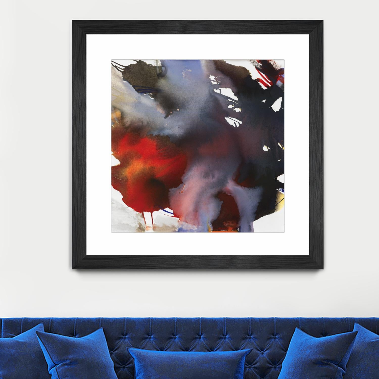 Spring Awakening by Bianka Guna on GIANT ART - red abstract