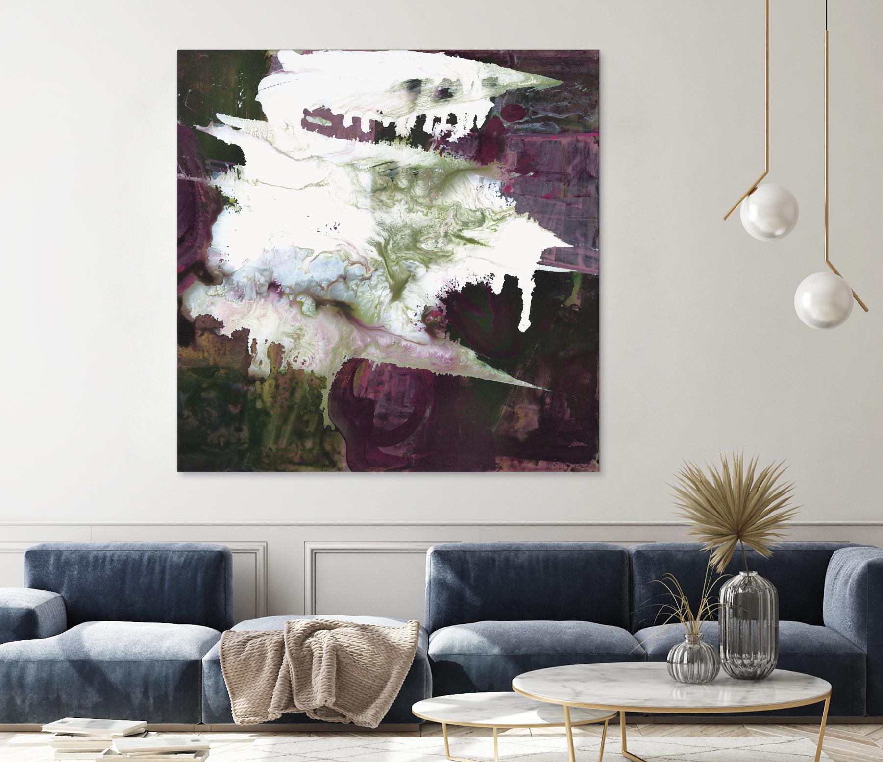 Departures by Bianka Guna on GIANT ART - purple abstract