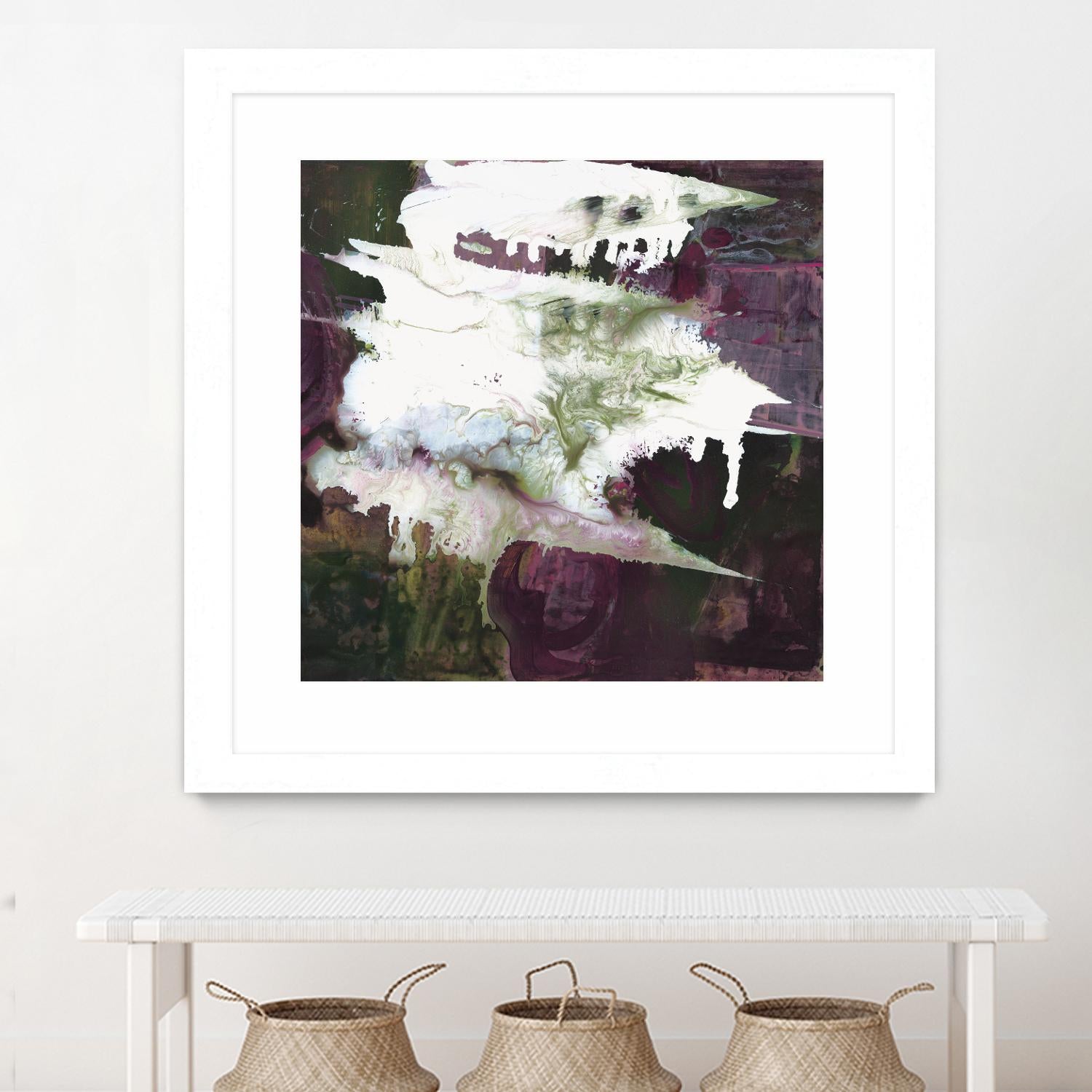 Departures by Bianka Guna on GIANT ART - purple abstract