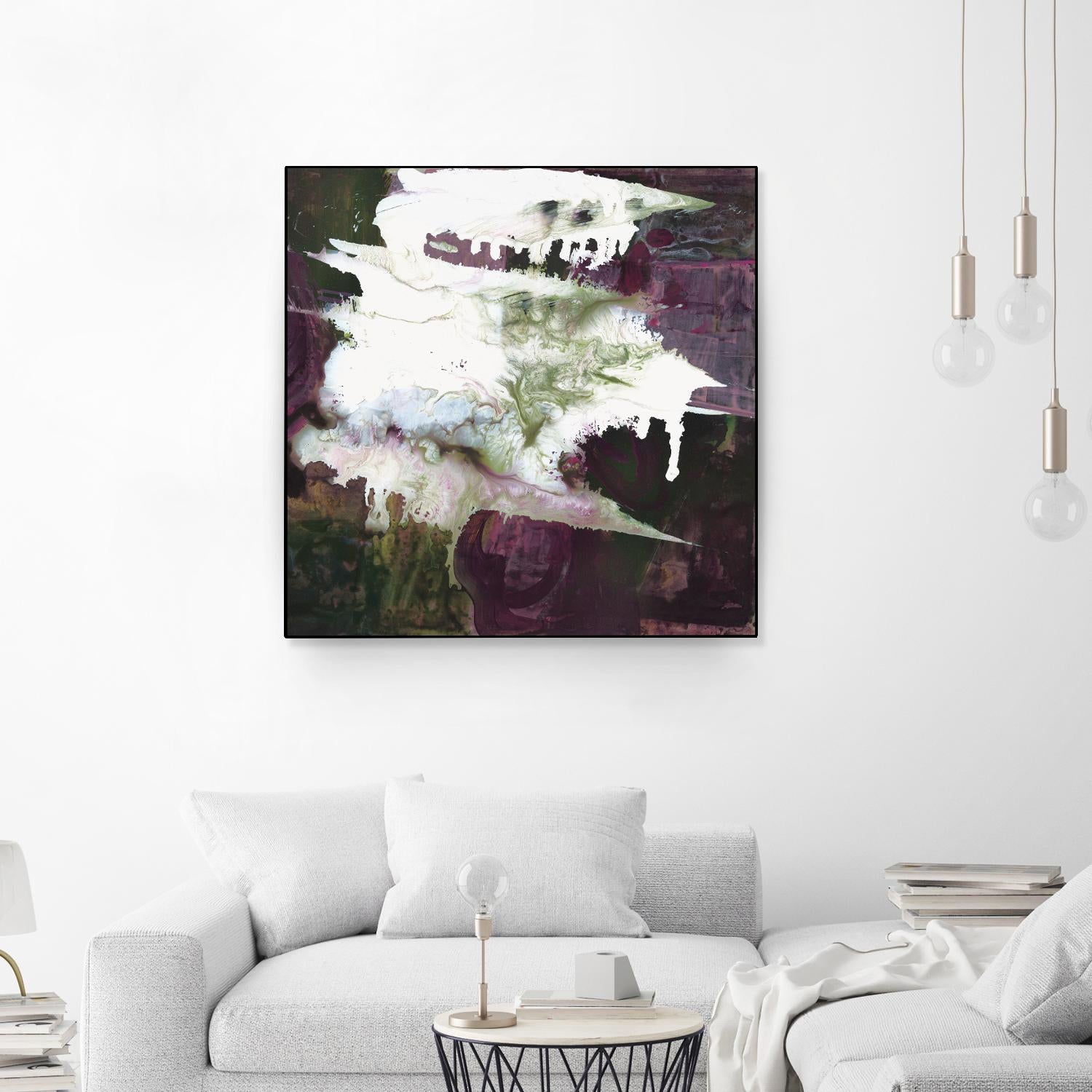 Departures by Bianka Guna on GIANT ART - purple abstract