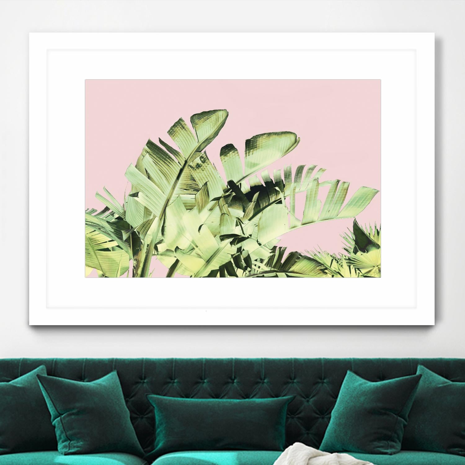 Tropical Velvet III by Ryan Hartson-Weddle on GIANT ART - green tropical