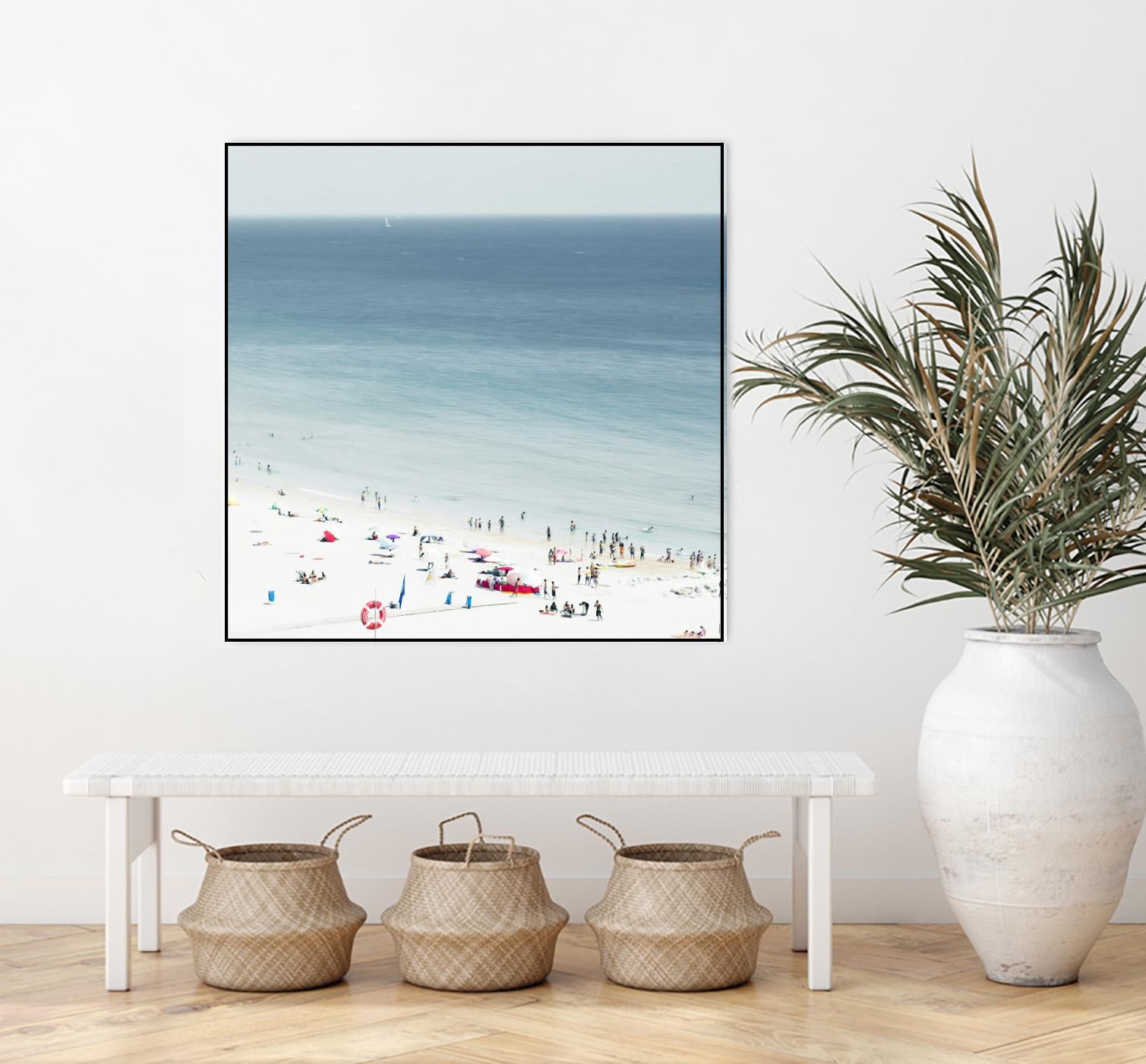 Sesimbra II by Ingrid Beddoes on GIANT ART - white sea scene