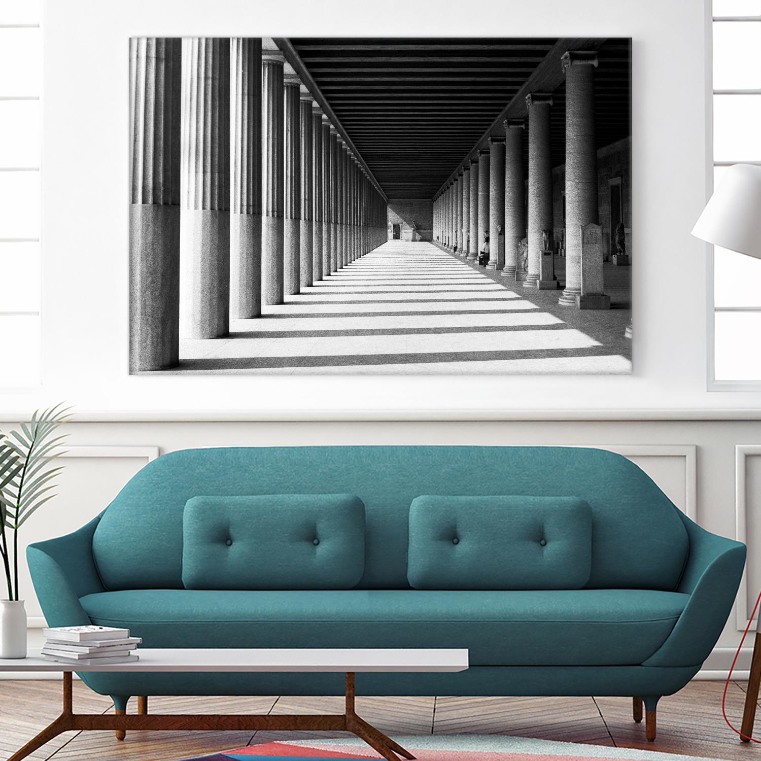 Agora by Jeffrey Berman on GIANT ART - white architectural