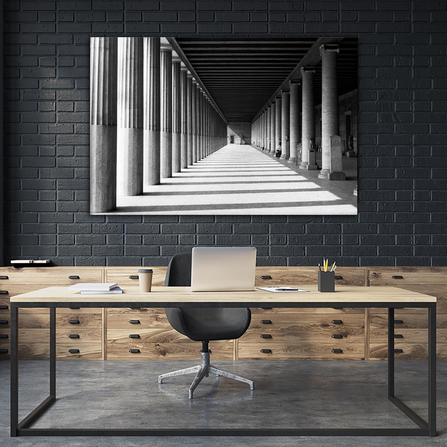 Agora by Jeffrey Berman on GIANT ART - white architectural