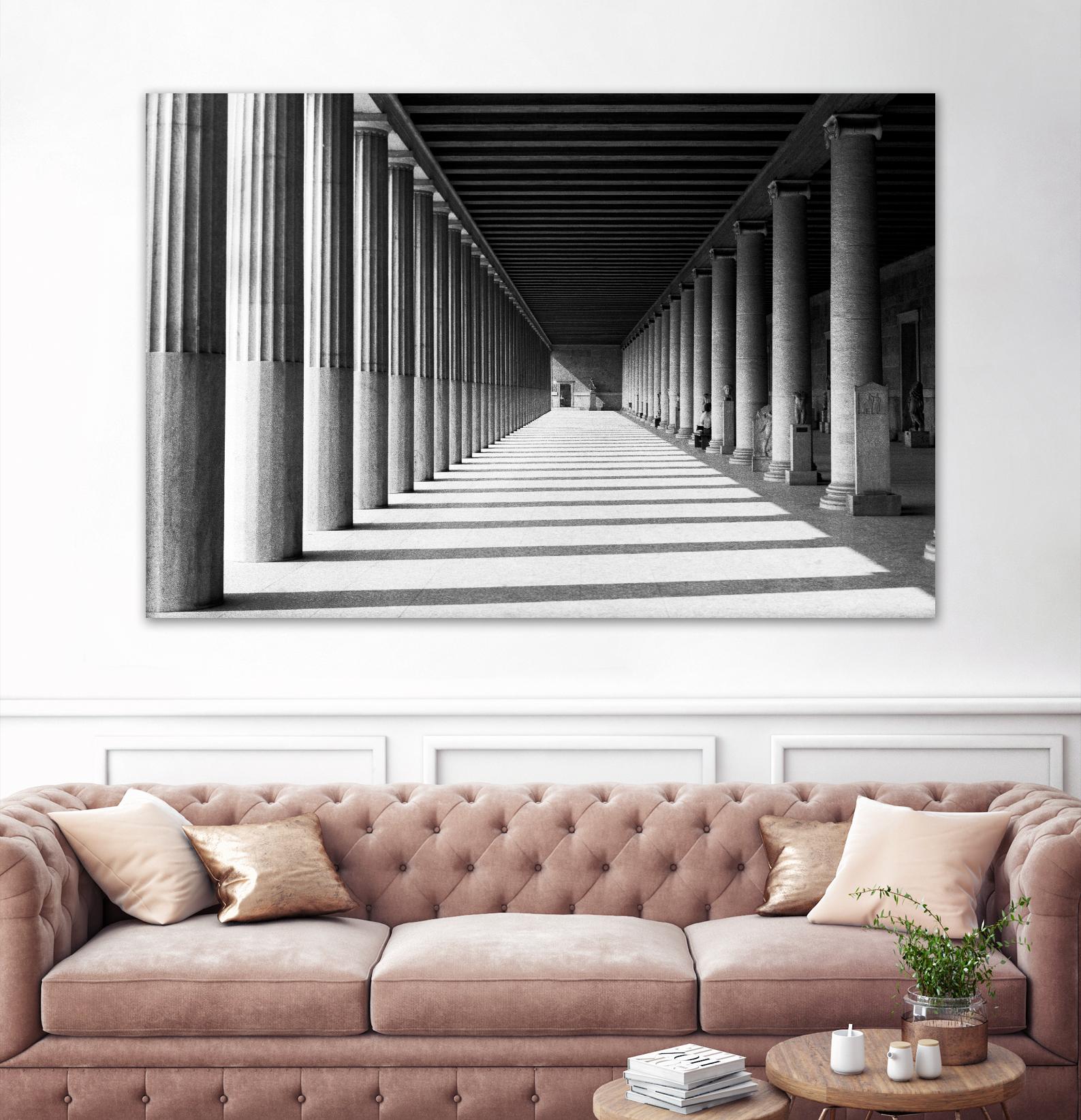 Agora by Jeffrey Berman on GIANT ART - white architectural