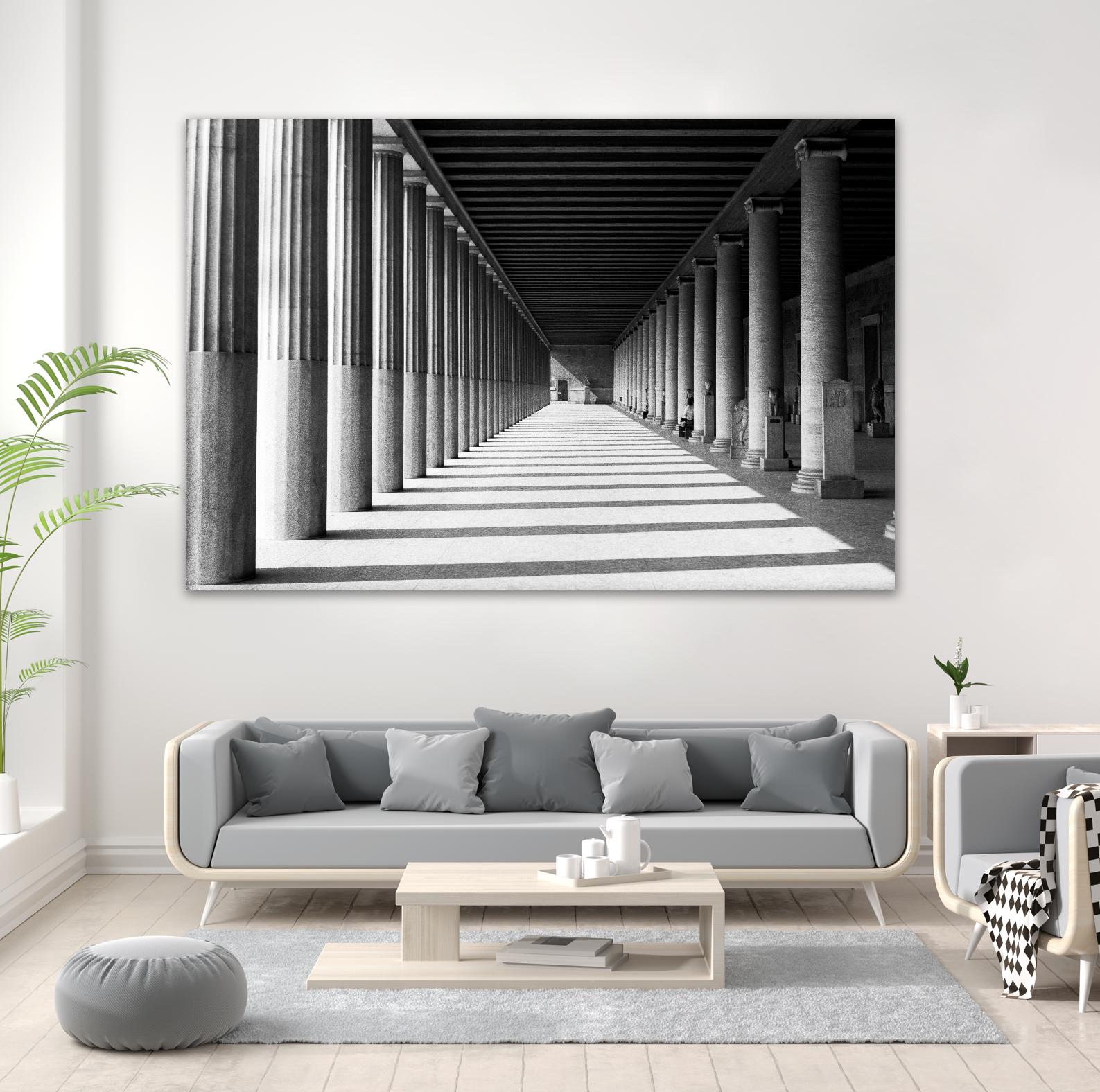 Agora by Jeffrey Berman on GIANT ART - white architectural