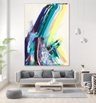 Titan by Joan Marie on GIANT ART - yellow abstract