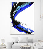 Rex by Joan Marie on GIANT ART - black abstract