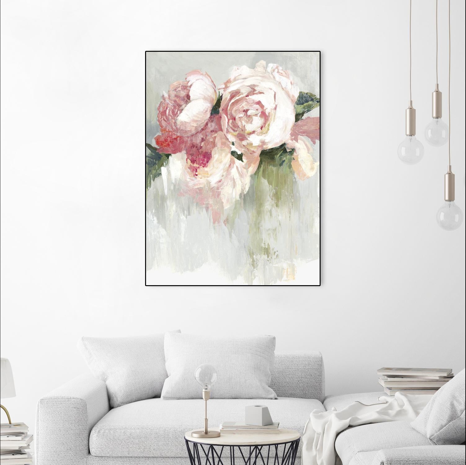 Peonies by Asia Jensen on GIANT ART - pink floral