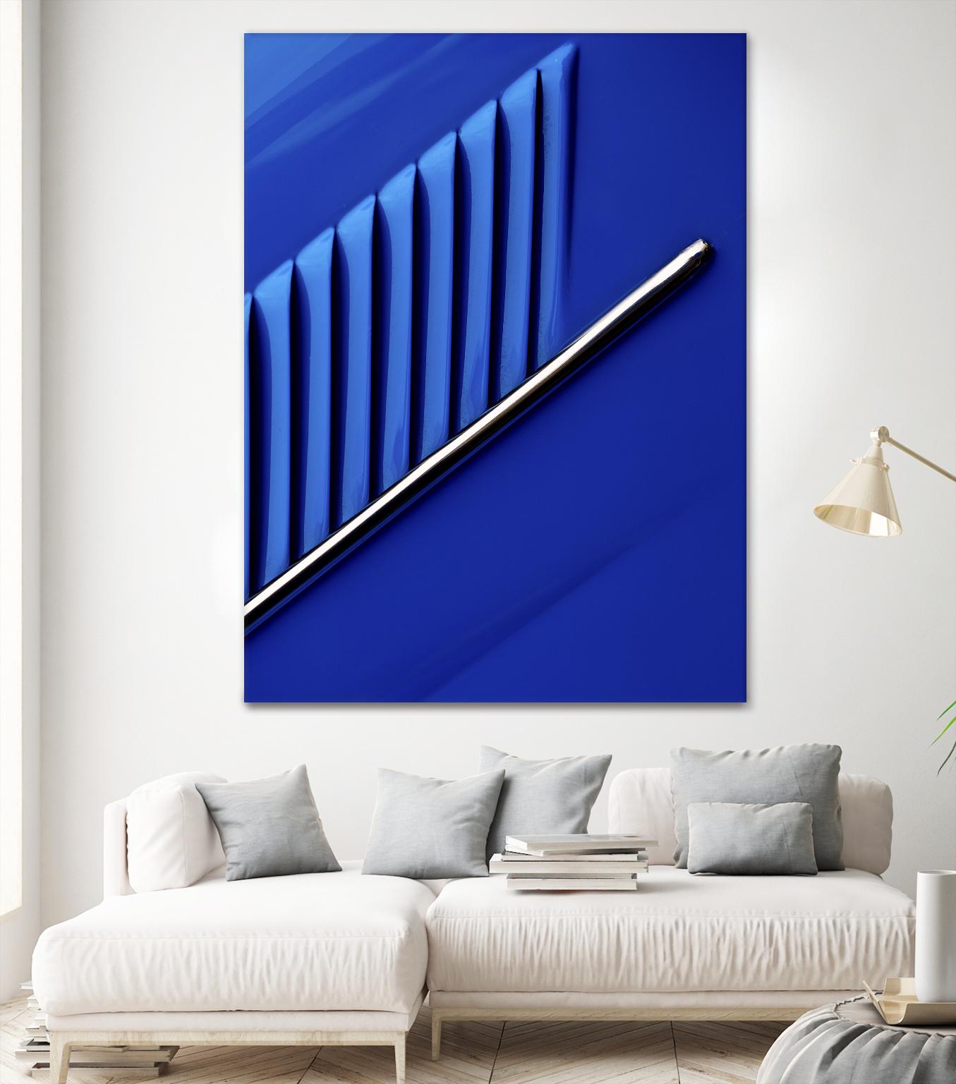 Louvers by Joe Gemignani on GIANT ART - silver vehicle