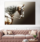 Black and Silver by Kari Brooks on GIANT ART - brown animals