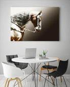 Black and Silver by Kari Brooks on GIANT ART - brown animals
