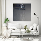 Spa Shower III by Keith Levit on GIANT ART - grey bathroom