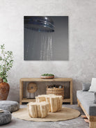 Spa Shower III by Keith Levit on GIANT ART - grey bathroom