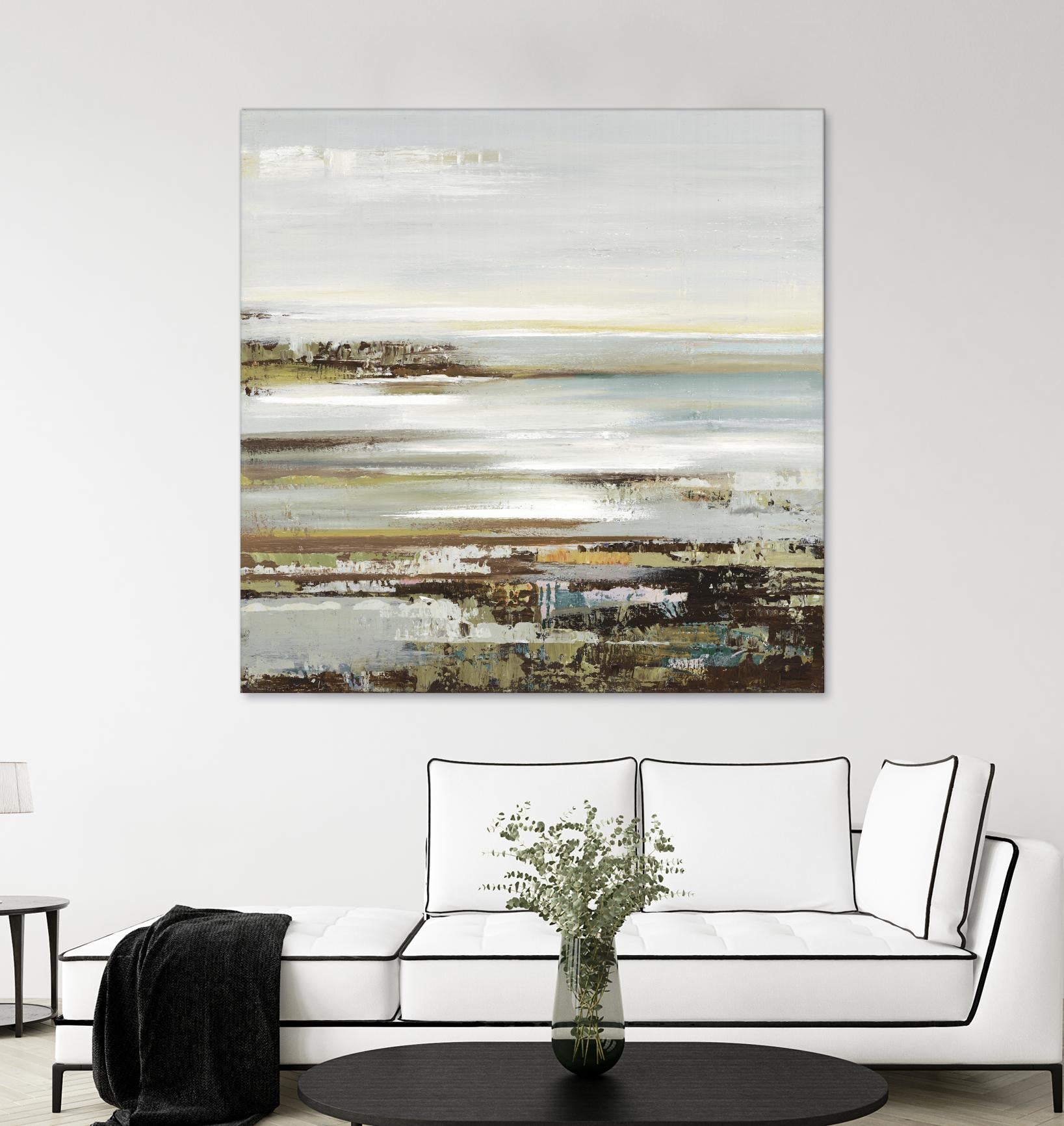 Abyss I by Valeria Mravyan on GIANT ART - greene abstract