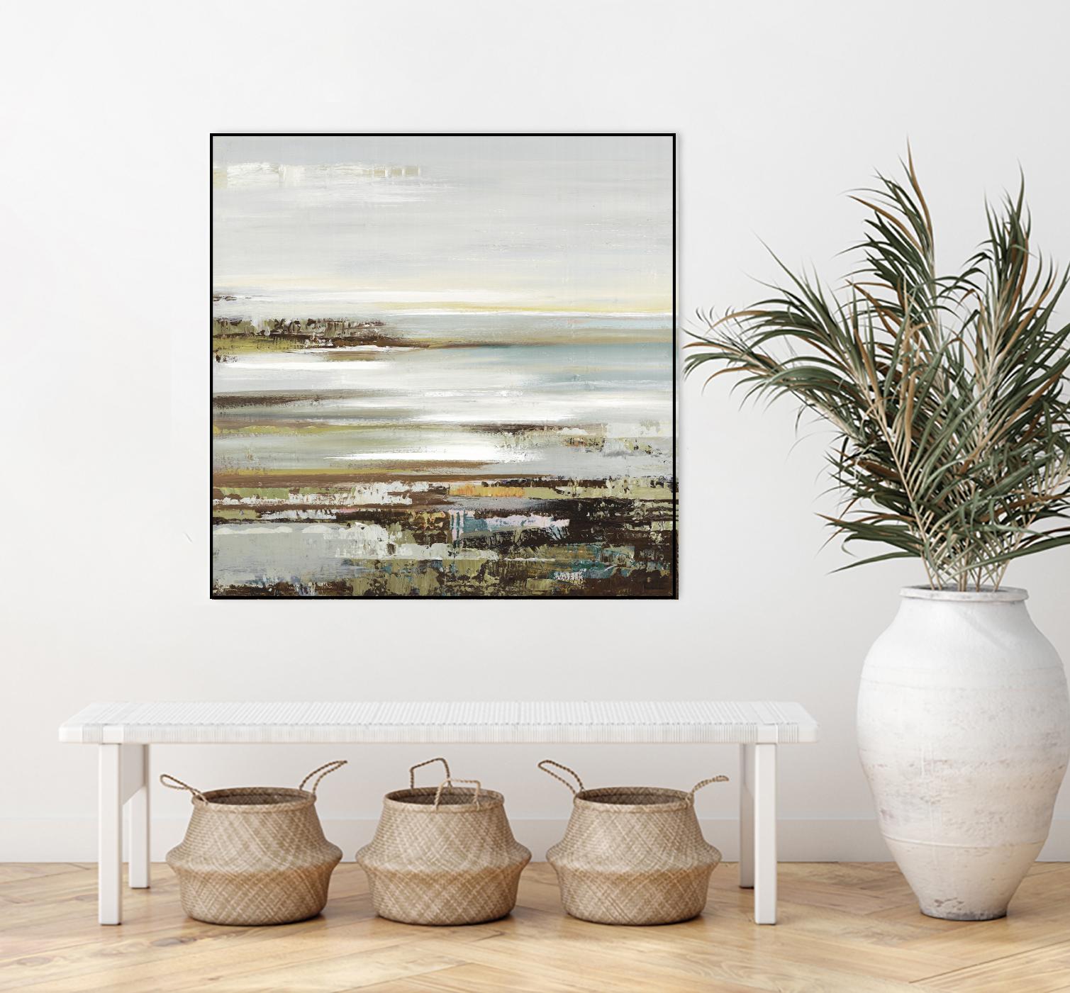 Abyss I by Valeria Mravyan on GIANT ART - greene abstract