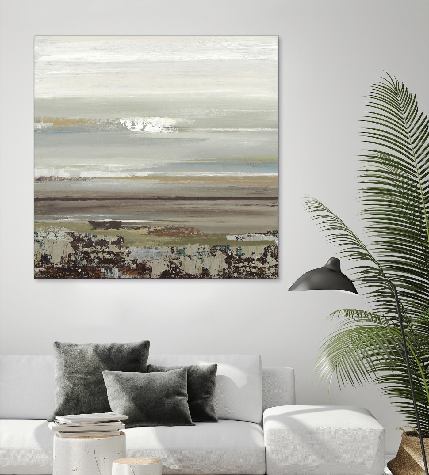 Abyss II by Valeria Mravyan on GIANT ART - blue abstract, landscape