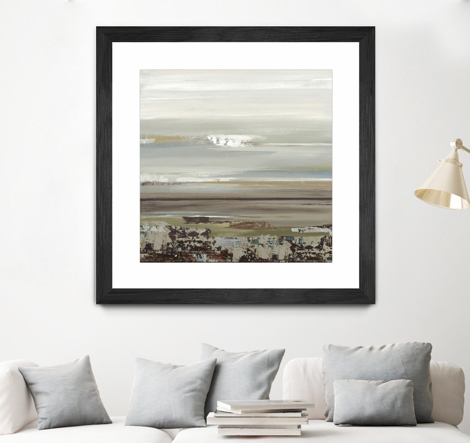 Abyss II by Valeria Mravyan on GIANT ART - blue abstract, landscape