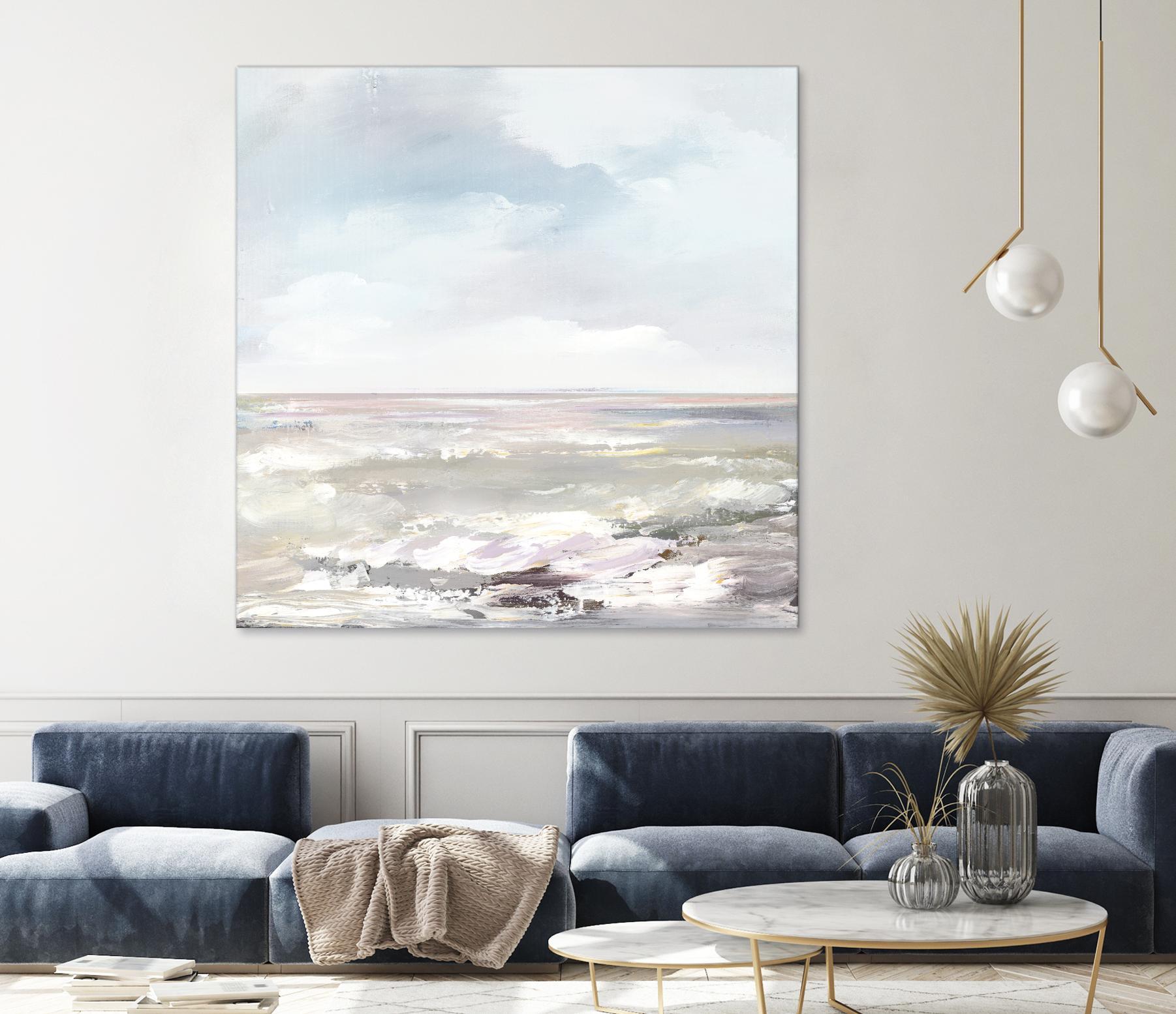 Beneath the Sky I by Valeria Mravyan on GIANT ART - pink abstract