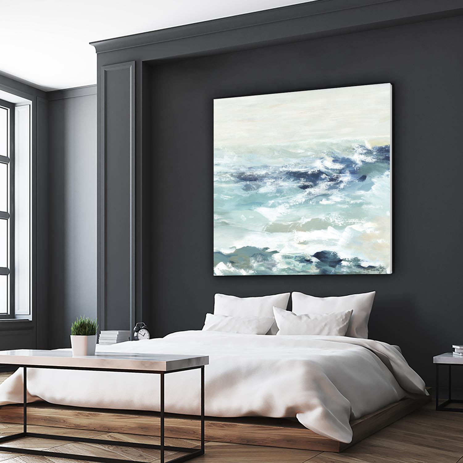 Beneath the Sky II by Valeria Mravyan on GIANT ART - white abstract