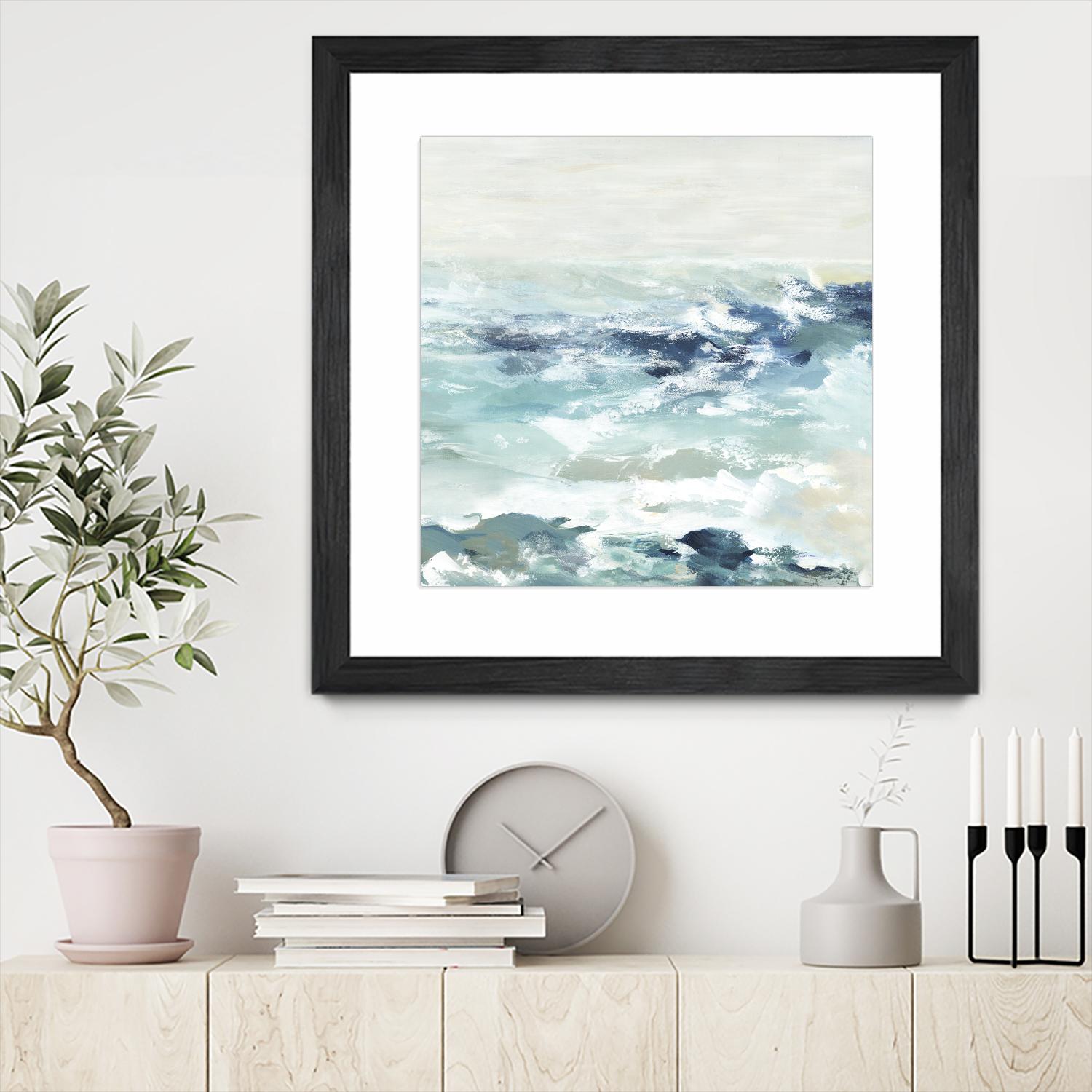 Beneath the Sky II by Valeria Mravyan on GIANT ART - white abstract