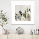 Golden Cityscape by Valeria Mravyan on GIANT ART - gold city scene
