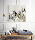 Golden Cityscape by Valeria Mravyan on GIANT ART - gold city scene