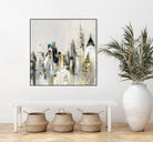 Golden Cityscape by Valeria Mravyan on GIANT ART - gold city scene