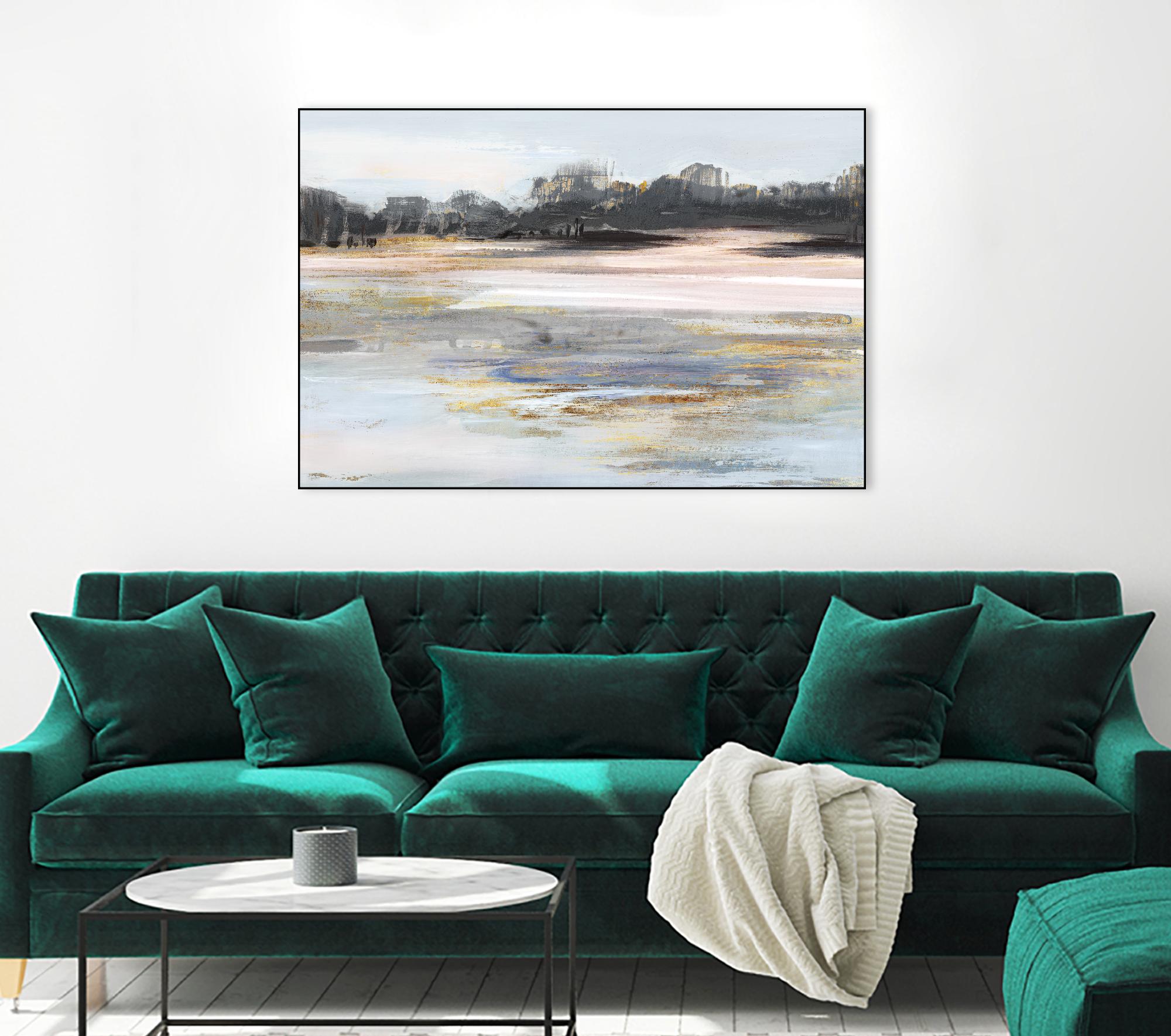 Organic Field II by Valeria Mravyan on GIANT ART - black landscape