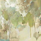 Teal Forest II by Valeria Mravyan on GIANT ART - beige abstract