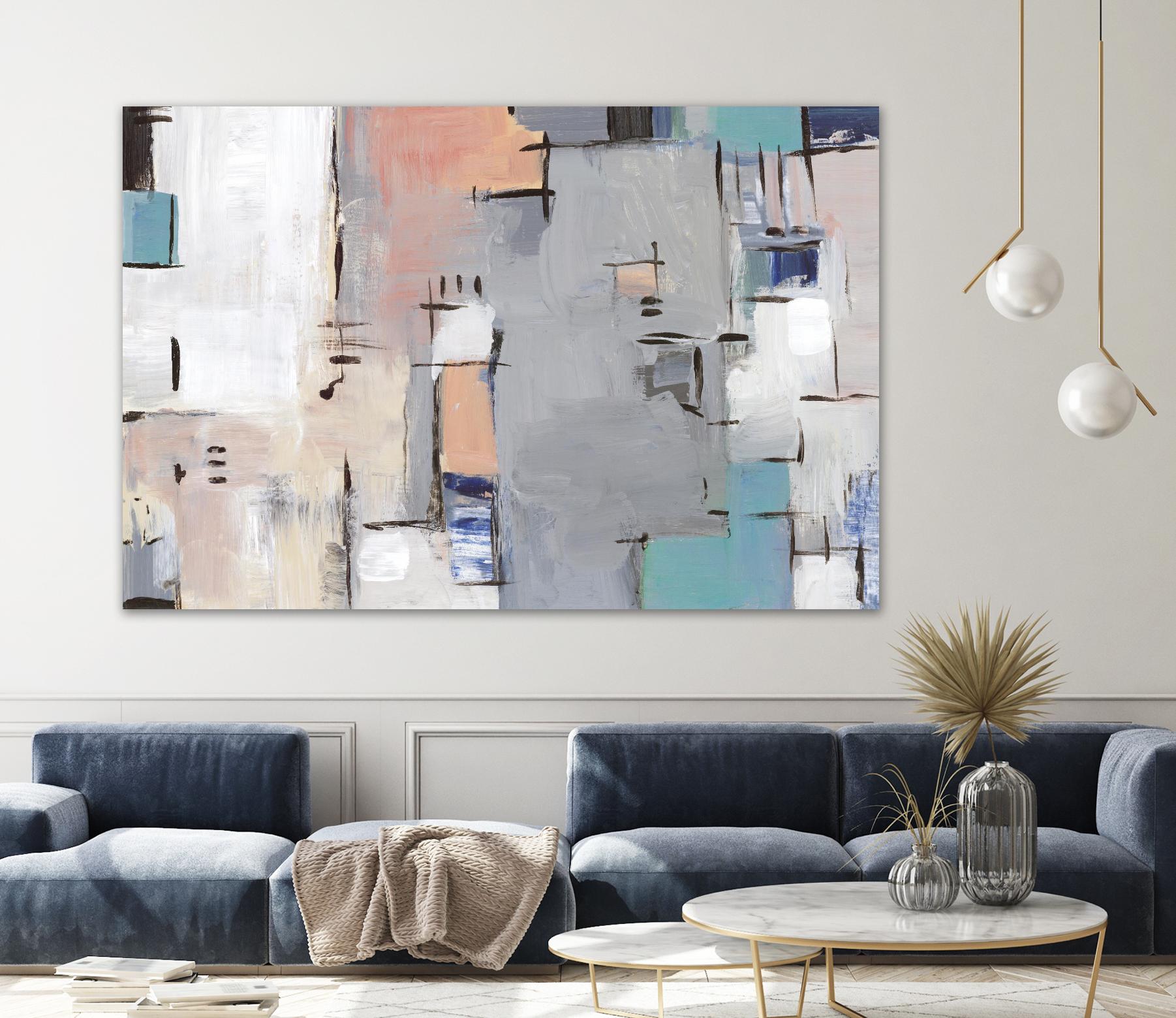 Intertwining Grid II by Lera on GIANT ART - abstract