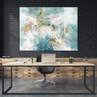 Waking Hour by Elle Jacobs on GIANT ART - white abstract