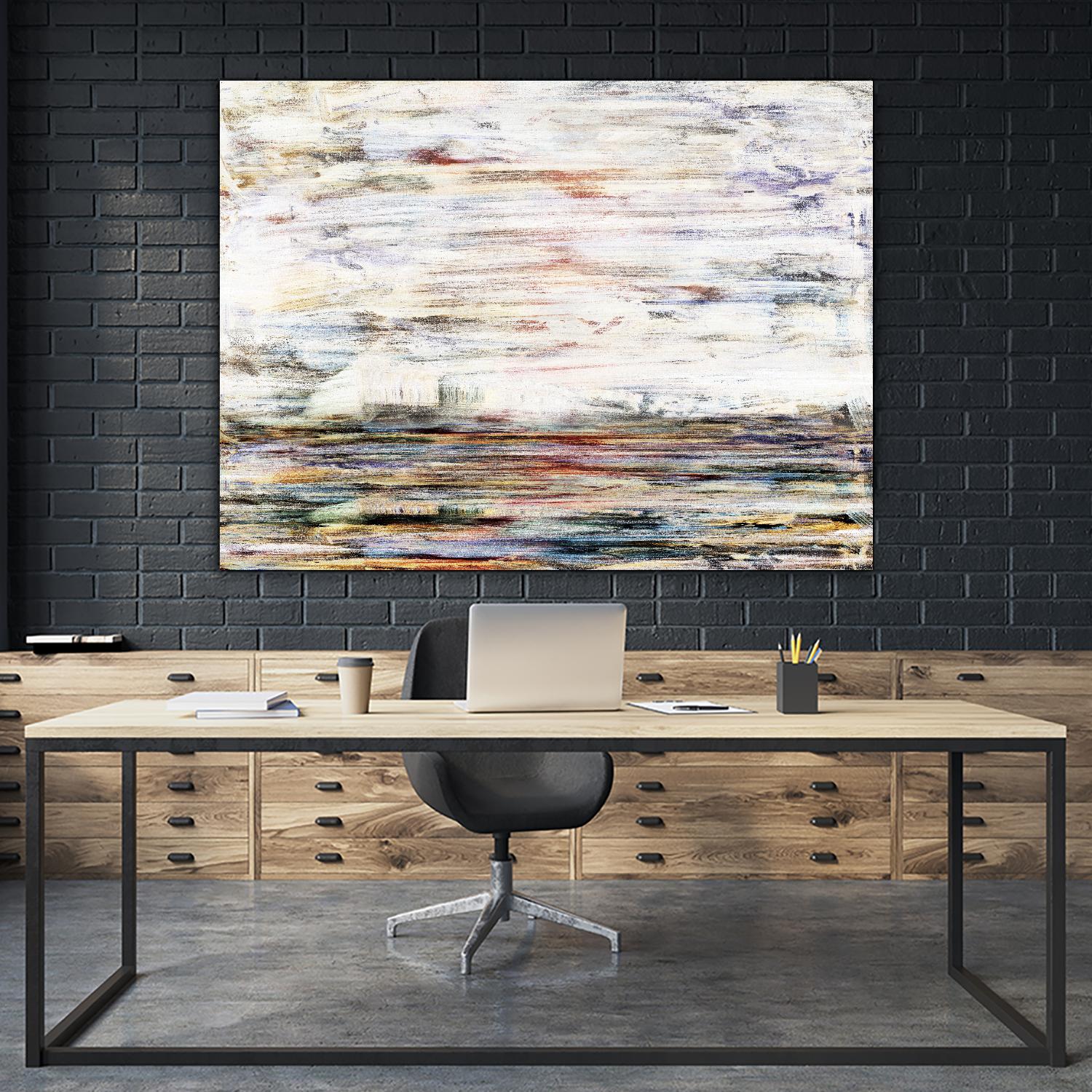 Insomnia VI by Elle Jacobs on GIANT ART - pink abstract