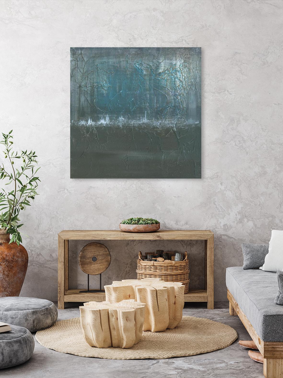 Silver of Twilight by Matt Leblanc on GIANT ART - grey abstract