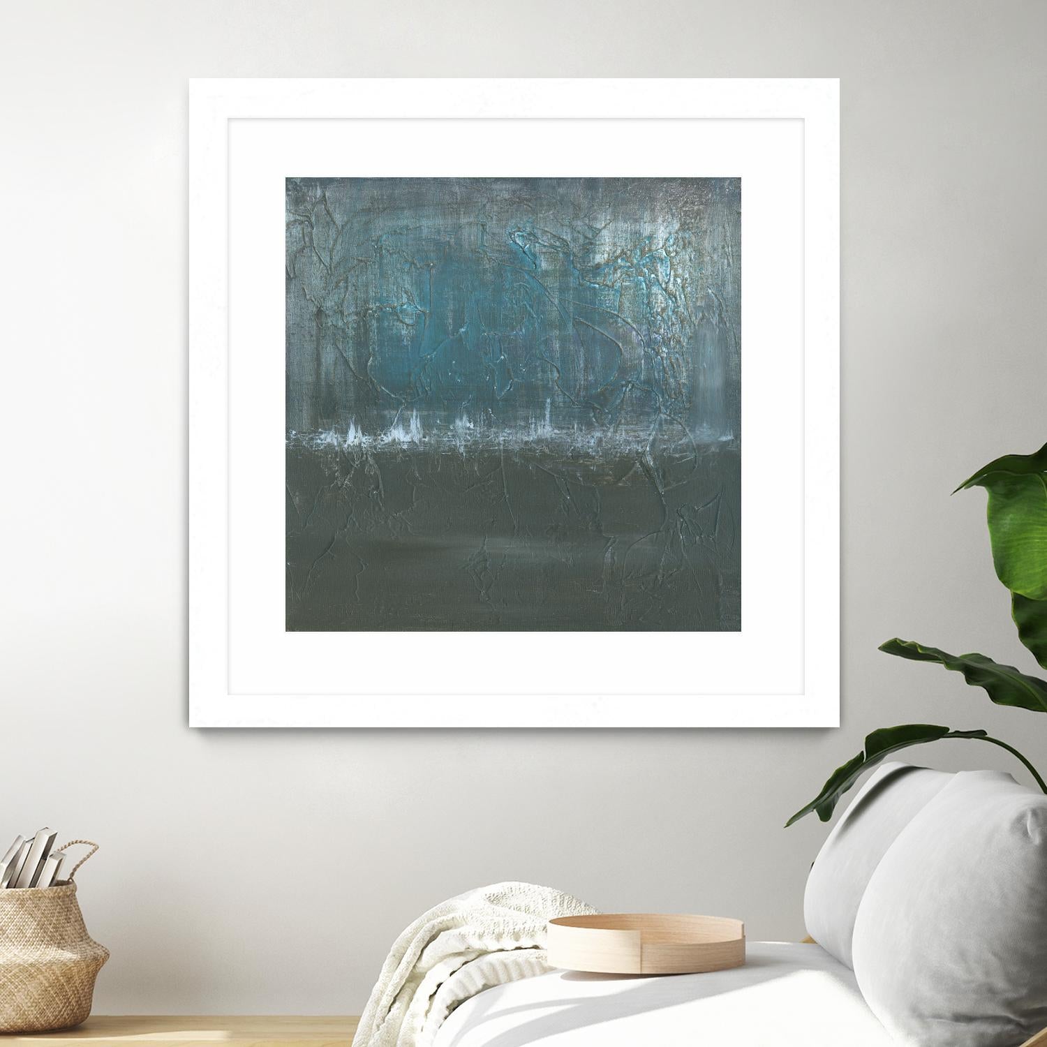 Silver of Twilight by Matt Leblanc on GIANT ART - grey abstract