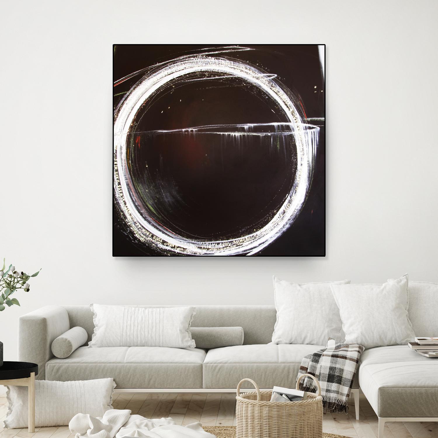 The Kiss by Mark Pulliam on GIANT ART - white abstract