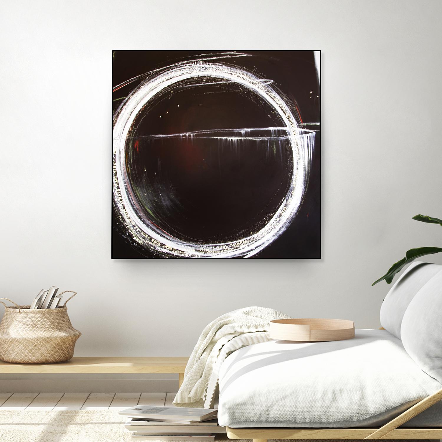 The Kiss by Mark Pulliam on GIANT ART - white abstract