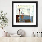 Small Red Door by Mark Pulliam on GIANT ART - blue abstract