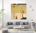 Le Circ II by Mark Pulliam on GIANT ART - yellow abstract